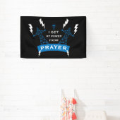 Der Power des Gebets Banner (InSitu)