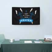 Der Power des Gebets Banner (Messe)