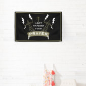 Der Power des Gebets Banner (InSitu)
