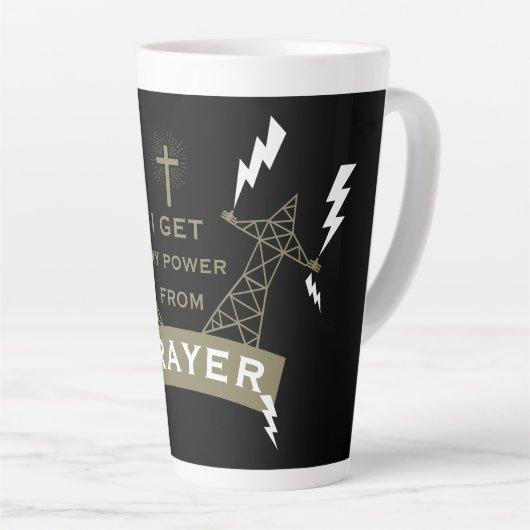 Der Power des Gebets Milchtasse (Rechte Ecke)