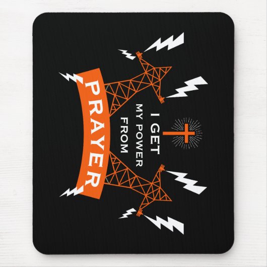 Der Power des Gebets Mousepad (Vorne)