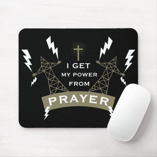 Der Power des Gebets Mousepad (Mit Mouse)