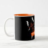 Der Power des Gebets Zweifarbige Tasse (Links)