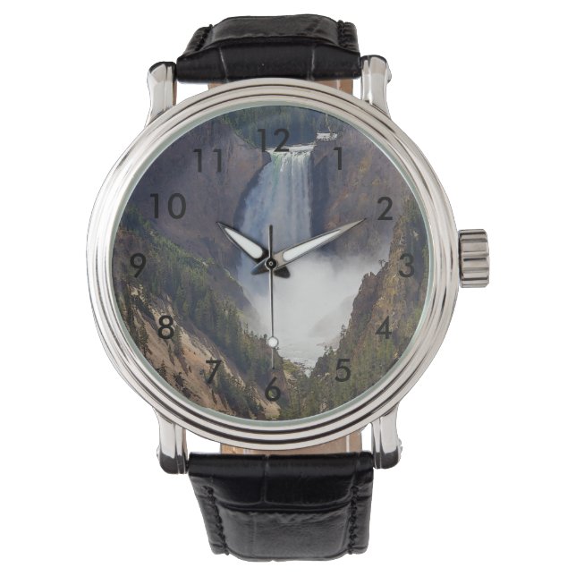 Der Power des Gelbsteins Armbanduhr (Vorderseite)