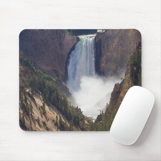 Der Power des Gelbsteins Mousepad (Mit Mouse)