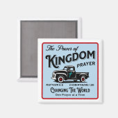 Der Power des Königsgebet - 2" Magnet (Vorderseite/Rückseite)