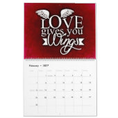 Der Power des Liebe-Kalenders Kalender (Feb 2027)