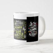 "Der Power des Seitenschlages: Ihr Incom neu defin Jumbo-Tasse (Vorderseite Rechts)