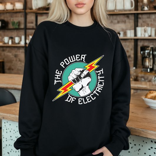 Der Power des T - Shirt der Elektrizität