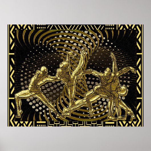 Der Power des Tanzes Poster (Vorne)