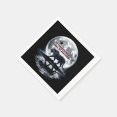 Der Power des Tigers Serviette (Ecke)