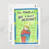 Der Power einer Umarmung Postkarte (Vorne/Hinten)