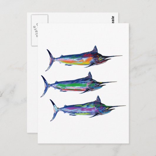 DER POWER POSTKARTE (Vorne/Hinten)