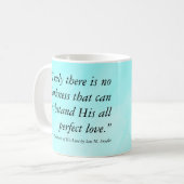 Der Power seiner Liebe Tasse (Vorderseite Links)