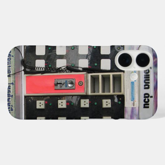 Der Power ... Telefongebührenautomat Case-Mate iPhone Hülle (Rückseite (Horizontal))