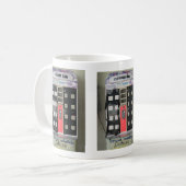 Der Power ... Telefongebührenautomat Kaffeetasse (Vorderseite Links)