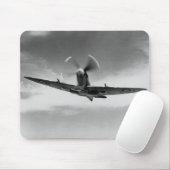 "Der Power u. der Ruhm" - Supermarine Spitfire WW2 Mousepad (Mit Mouse)