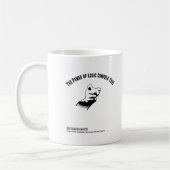 Der Power von Logik zwingt Sie! Kaffeetasse (Links)