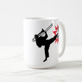 Der Power von Musik Kaffeetasse (VorderseiteRechts)