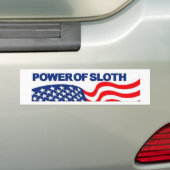 Der Power von Sloth Autoaufkleber (Auf Auto)