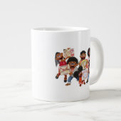 Der Power von uns Jumbo-Tasse (Vorderseite Rechts)