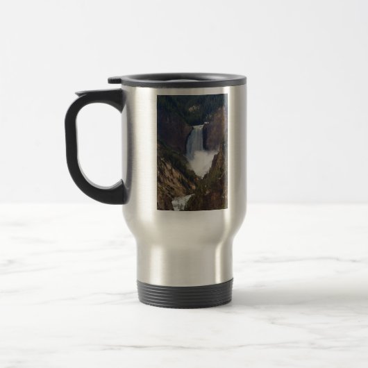 Der Power von Yellowstone Reisebecher (Links)