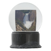 Der Power von Yellowstone Schneekugel (Rückseite)