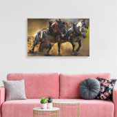 Der Power von zwei Leinwanddruck (Insitu (Wohnzimmer))