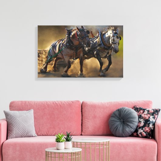 Der Power von zwei Leinwanddruck (Insitu (Wohnzimmer))