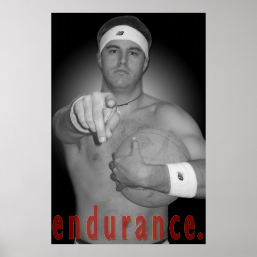 Der Power zu halten Poster (Vorne)