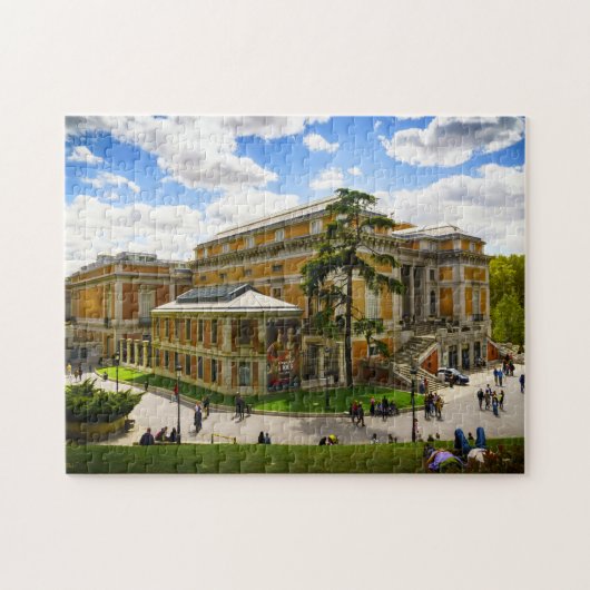 Der Prado Madrid. Spanien. Puzzle (Horizontal)