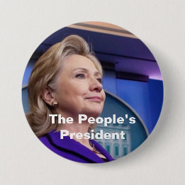 Der Präsident der Leute: Hillary 2016 Button