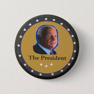 Der Präsident: John McCain Button