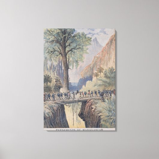 Der Präsident Madagaskars Leinwanddruck (Vorderseite)