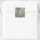 Der Präsident Madagaskars Quadratischer Aufkleber (Tasche)