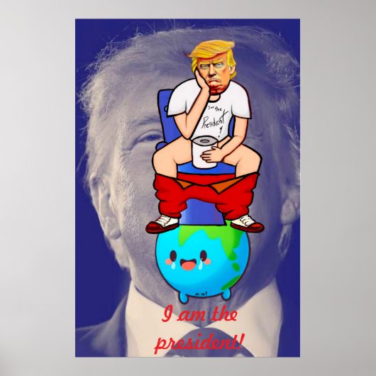 Der Präsident Poster (Vorne)