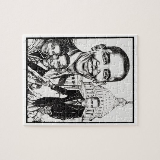 Der Präsident - Puzzlespiel Puzzle (Horizontal)