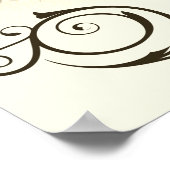 Der PRAYER des Herrn, wie er von Jesus 1876 gelehr Poster (Ecke)