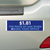 Der Preis des Gases Autoaufkleber (Auf Auto)