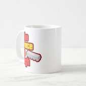 Der Preis ist hoch | Karton Eier Kaffeetasse (Vorderseite Links)