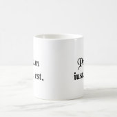 Der Preis ist recht Kaffeetasse (Mittel)