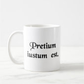 Der Preis ist recht Kaffeetasse (Links)