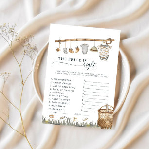 Der Preis ist richtig Spaß beim Angeln Baby Dusche