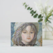 Der Prinz des Engels, Ein Engel rette dir. Postkarte (Stehend Vorderseite)
