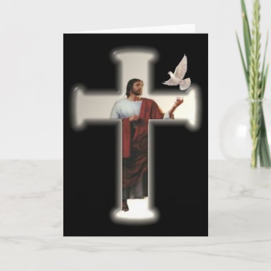 Der Prinz des Friedens Feiertagskarte (Vorderseite)