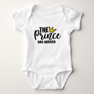 Der Prinz ist angekommen - Baby Boy Bodysuit Strampler