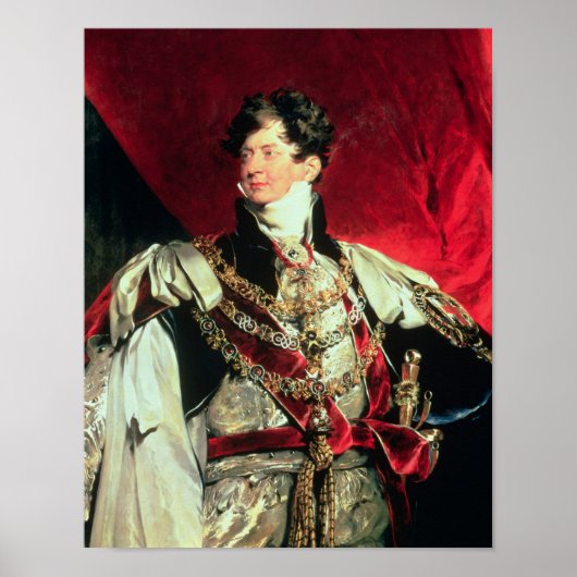 Der Prinz Regent, später George IV 2 Poster (Vorne)