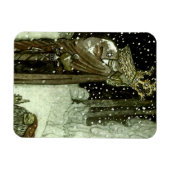 "Der Prinz und das Tomten" von John Bauer Magnet (Horizontal)