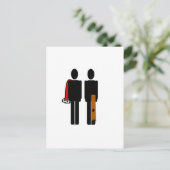 Der Prinz und der Pauper Postkarte (Stehend Vorderseite)