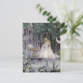 Der Prinz und der Pool Postkarte (Stehend Vorderseite)